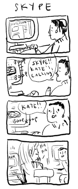 Illustration for article titled More of Kate Beaton's Live-Cartooned Christmas
